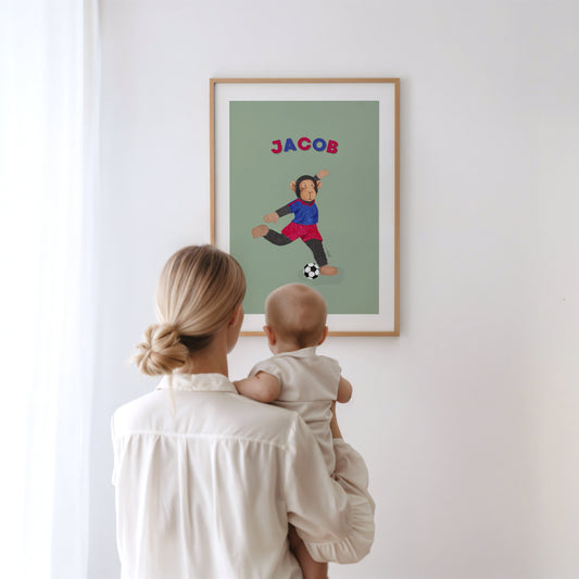 How to Choose the Perfect Poster Size and Frame for Your Nursery