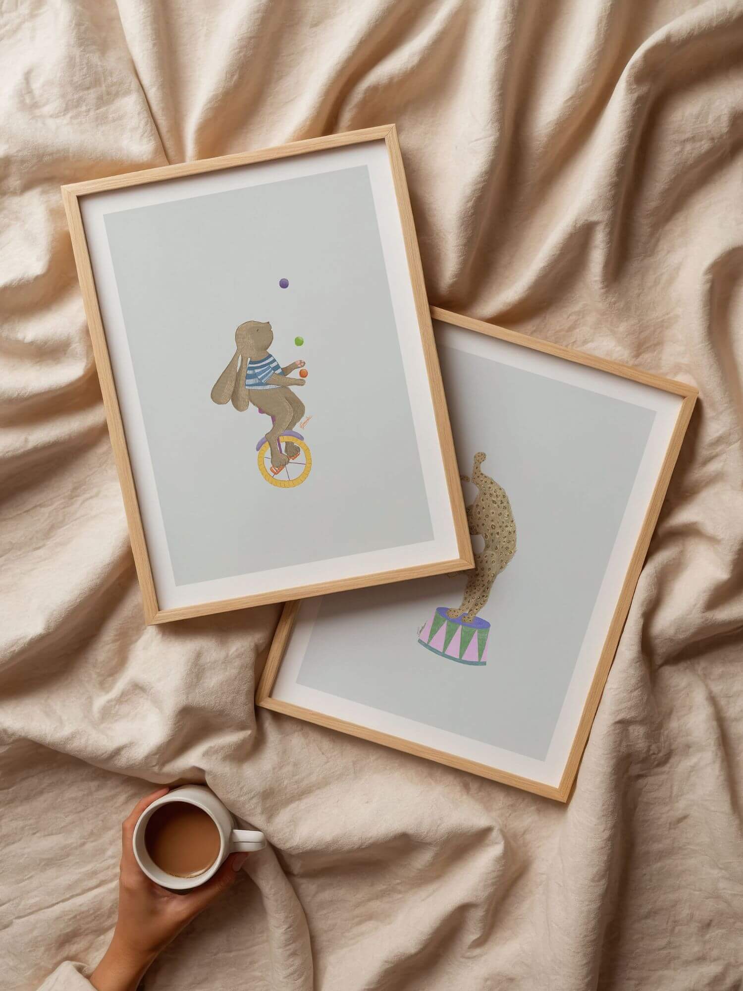 Gepersonaliseerde posters met naam | Blueberry Baby