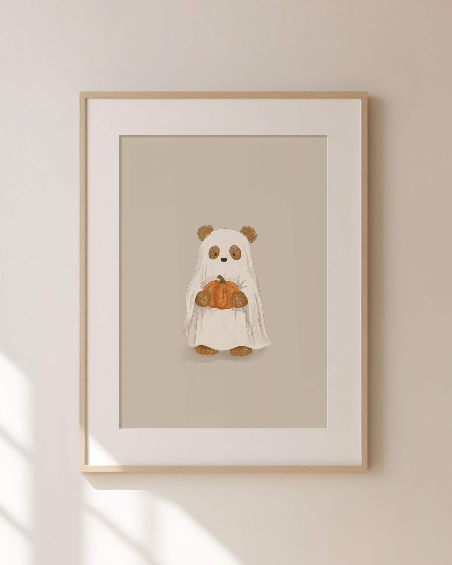 Halloween kinderkamer poster – Spooky Beer | Blueberry Baby